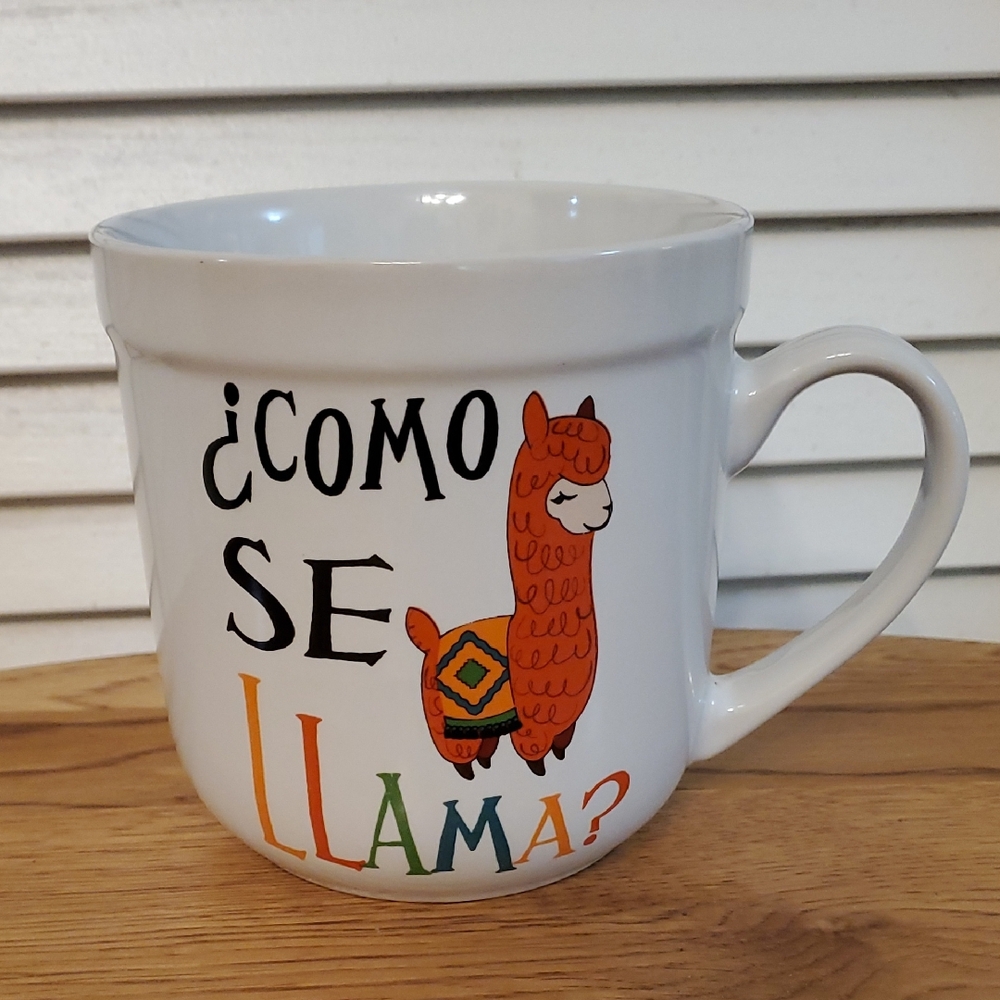 Mug Cup "Como Se Llama?" Pier 1